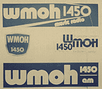 Various WMOH bumper stickers