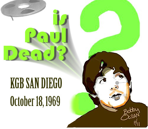Is Paul Dead? KGB San Diego October 18 1969