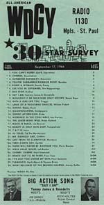 WDGY 30 Star Survey