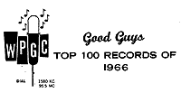 Good Guys Top 100 Records of 1966