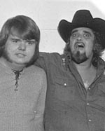 Paul Mayer with Wolfman Jack