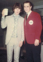 Russ Wheeler with Beatle August 1966