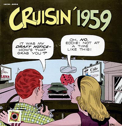 Front cover of CRUSIN 1959 LP