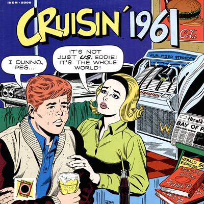 Front cover of CRUISIN' 1961 LP