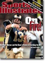 Sports Illustrated Cover with Kurt Warner