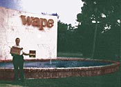1990 picture of WAPE studio building