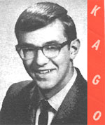 Stephen Weber at KAGO, 1965